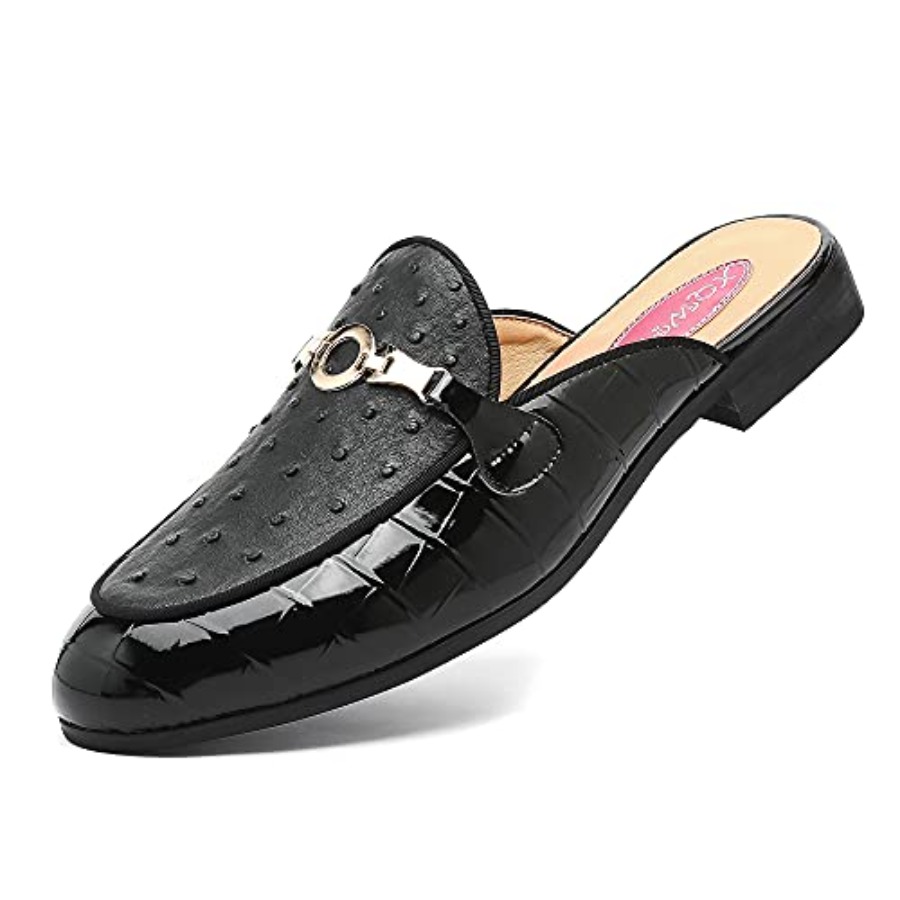 Men's Slip-on Mule Sandals Loa – Men'S Formal Wear Slippers recenzja i cena