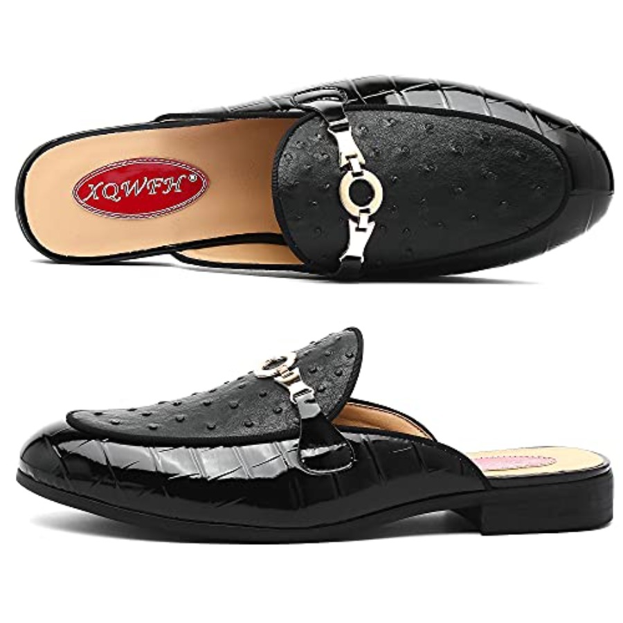 Men's Slip-on Mule Sandals Loa – Men'S Formal Wear Slippers recenzja i cena