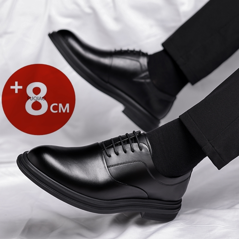 Men 6CM 8CM Height Increasing  – Men'S Formal Wear Slippers recenzja i cena