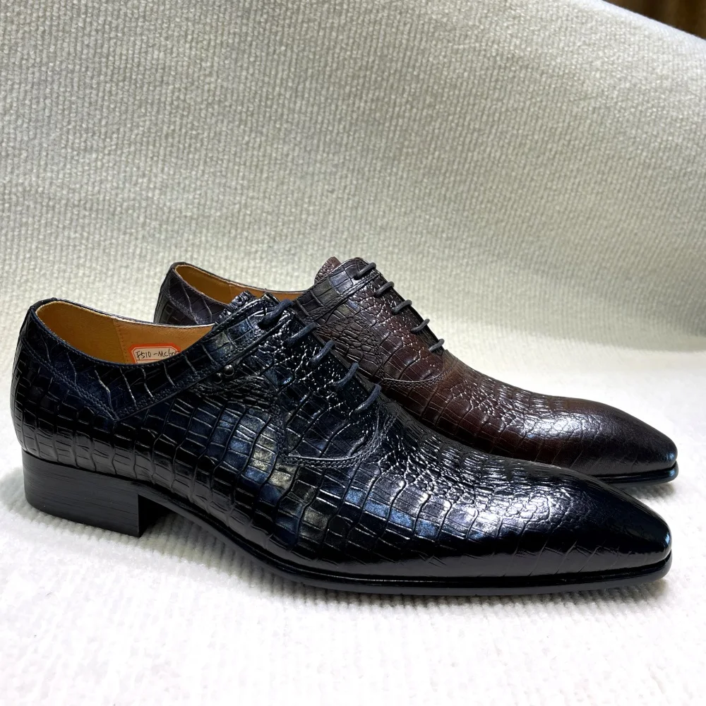 Italian Luxury Men's Pointed T – Formal Wear For Men In Wedding recenzja i cena