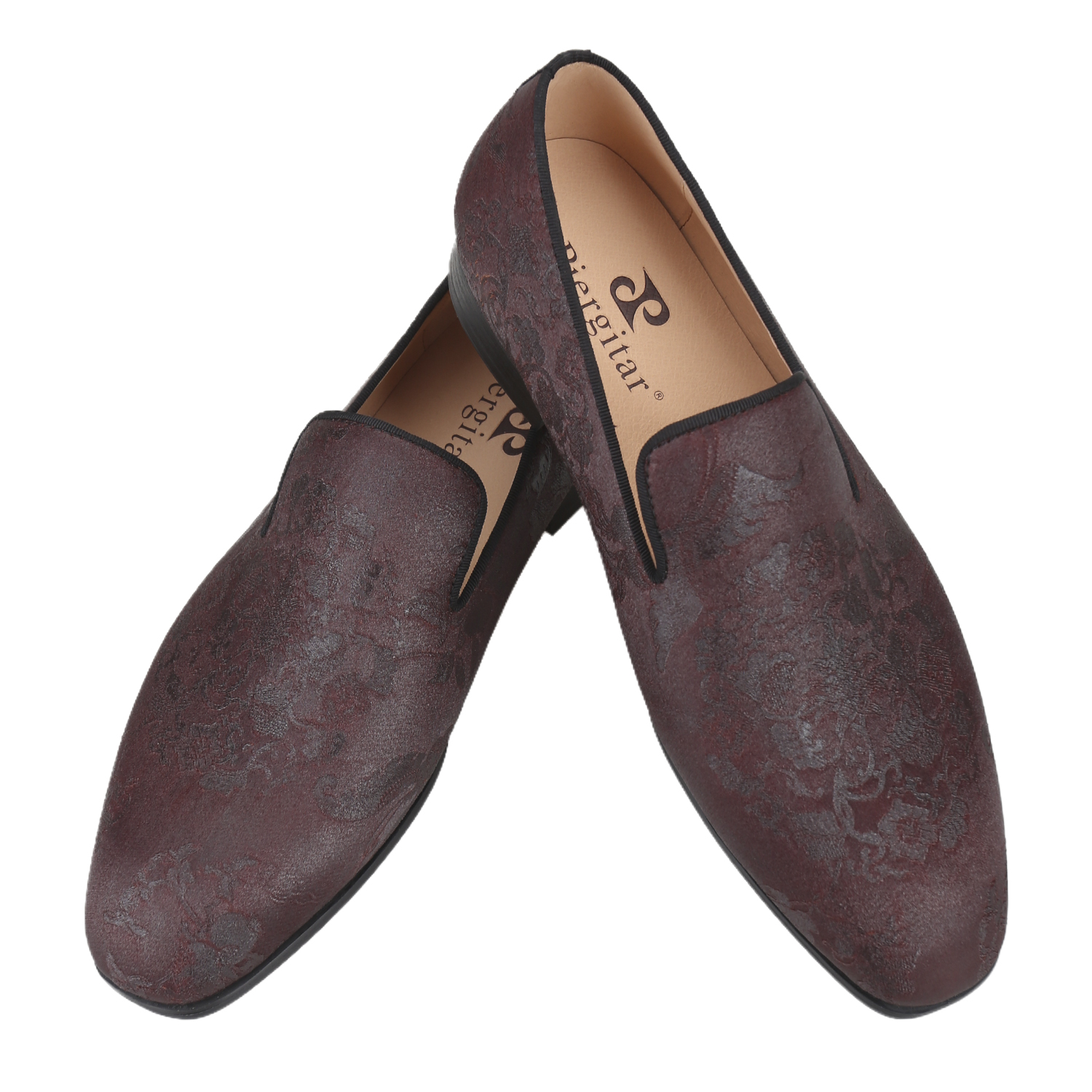 Piergitar Dark Brown Handmade  – Formal Wear For Men In Wedding recenzja i cena