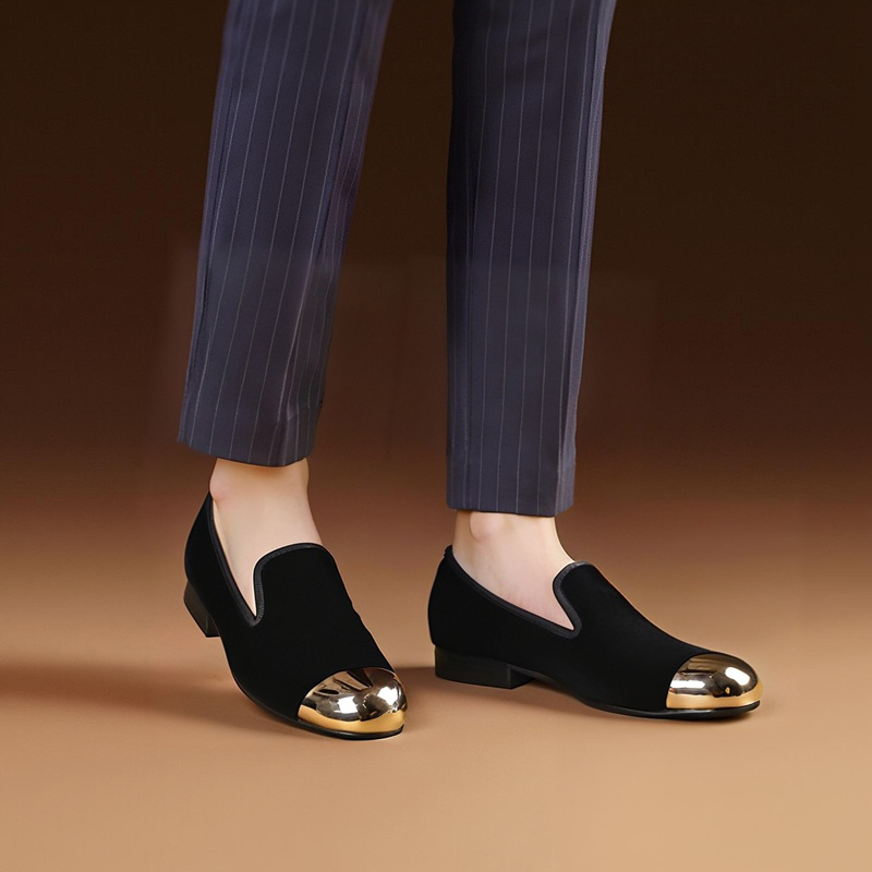 Piergitar Classic Model Black  – Men'S Formal Wear Slippers recenzja i cena