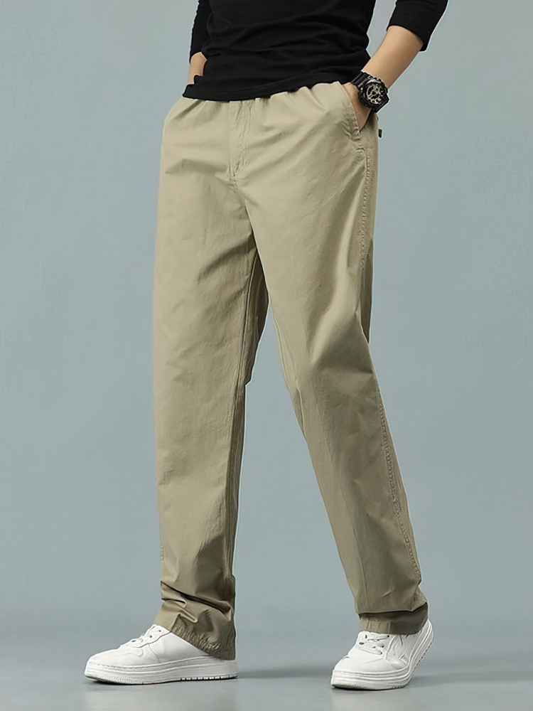 100% Cotton Straight Casual Pa – Men Formal Wear In Summer recenzja i cena