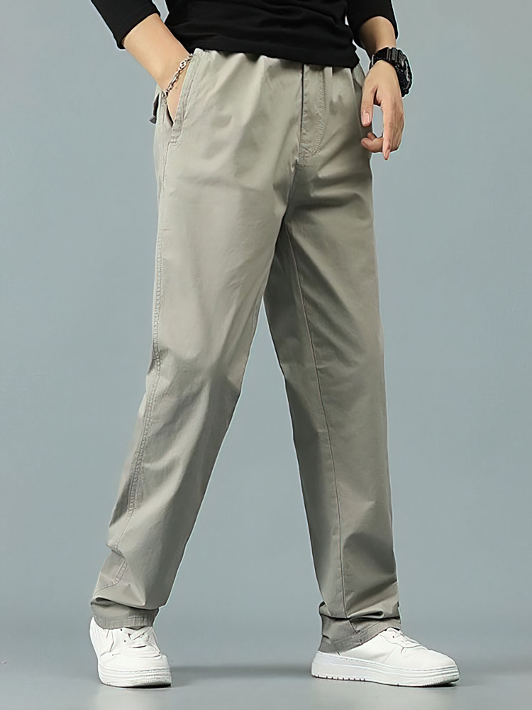 100% Cotton Straight Casual Pa – Men Formal Wear In Summer recenzja i cena