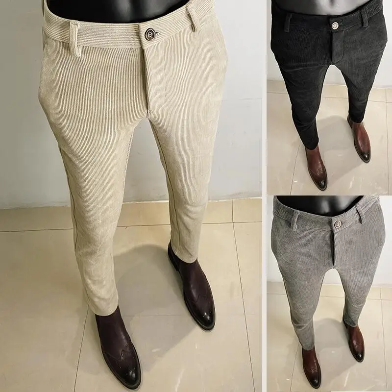 Autumn Winter Thickened Woolen – Men Formal Wear Dress recenzja i cena