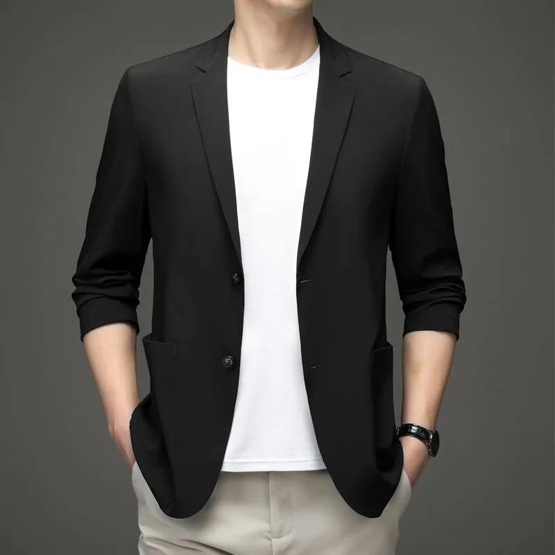 New Summer Men Thin Blazers Bu – Men Formal Wear In Summer recenzja i cena
