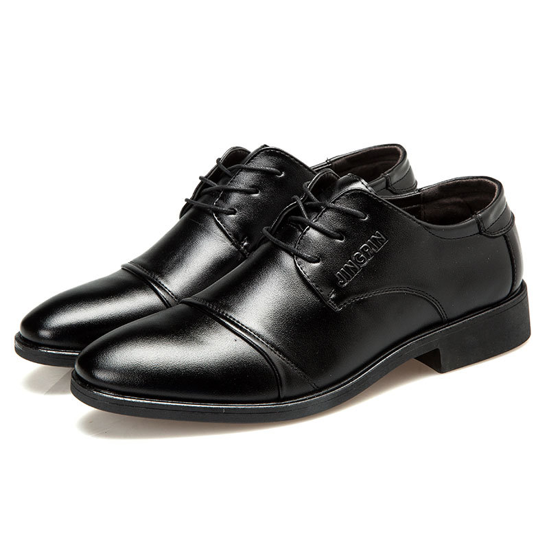 Large-sized men's leather shoe – Formal Wear For Men In Wedding recenzja i cena
