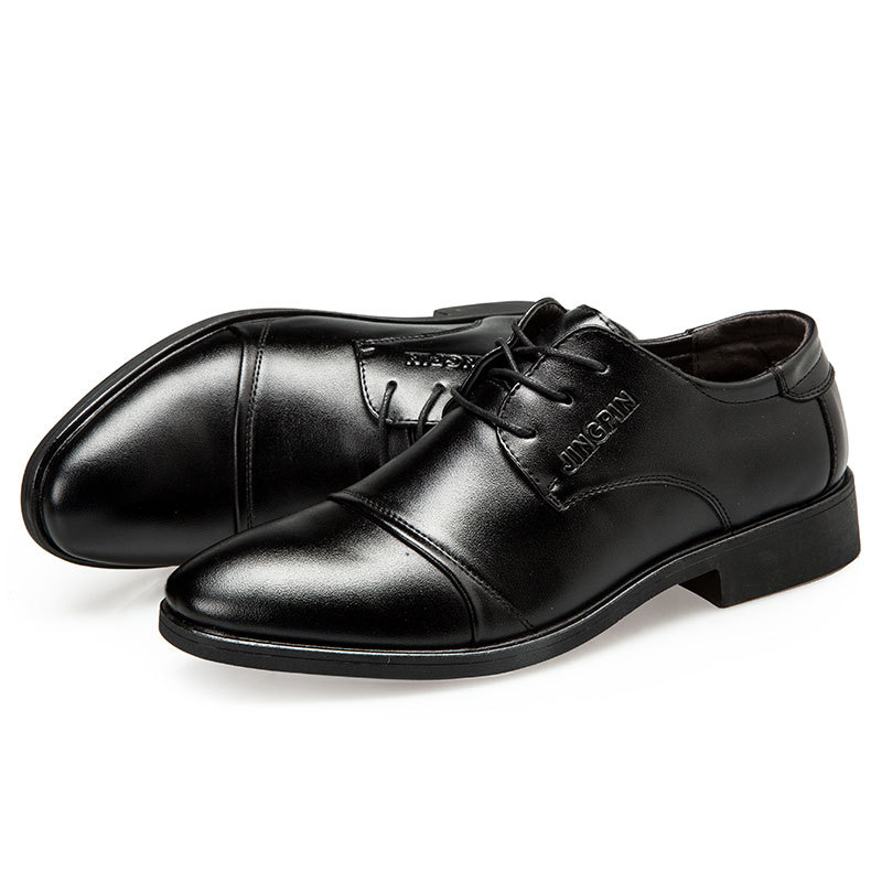 Large-sized men's leather shoe – Formal Wear For Men In Wedding recenzja i cena