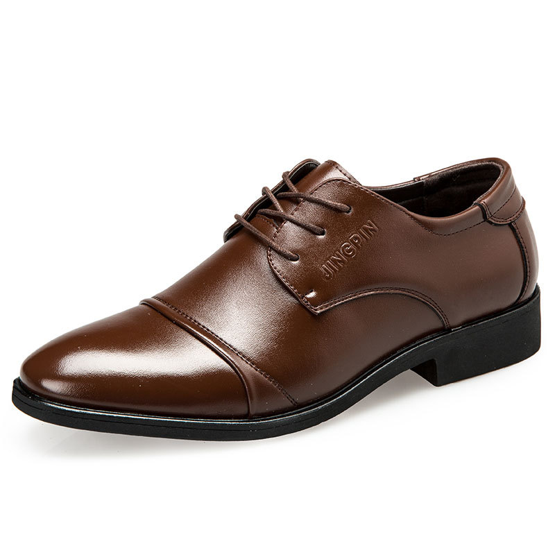 Large-sized men's leather shoe – Formal Wear For Men In Wedding recenzja i cena