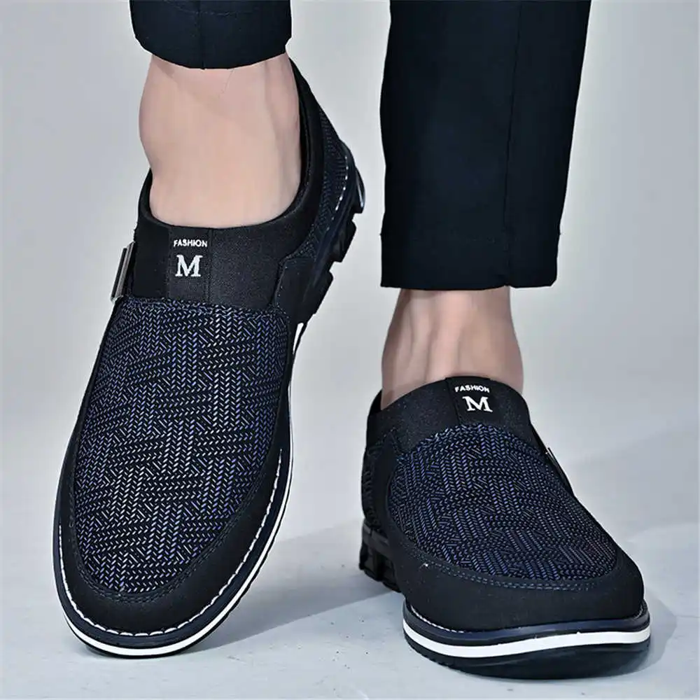Dark Blue 44-45 Summer Shoes S – Men'S Formal Wear Slippers recenzja i cena