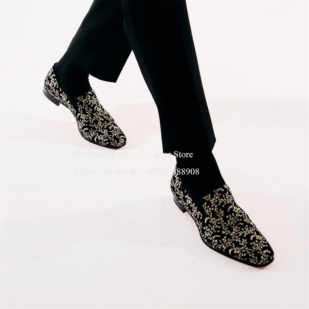 Black Silk Velvet Slip On Loaf – Formal Wear For Men In Wedding recenzja i cena