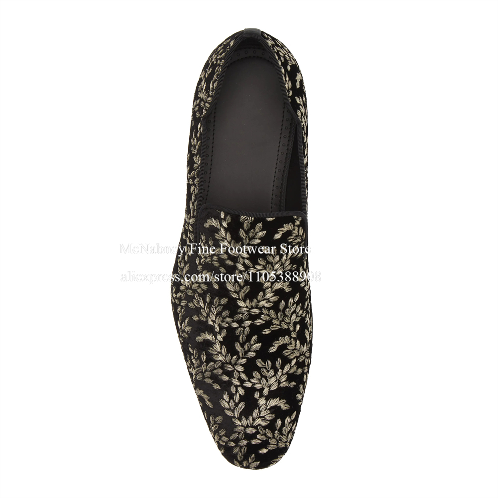 Black Silk Velvet Slip On Loaf – Formal Wear For Men In Wedding recenzja i cena