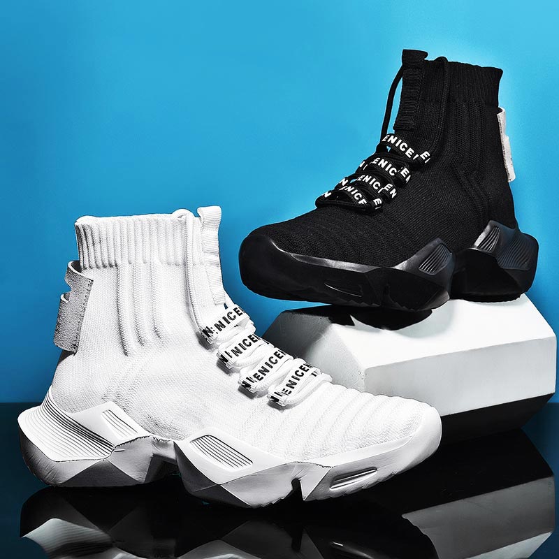 Plus Size High Top Massive Spo – Formal Men Office Wear Sandals recenzja i cena