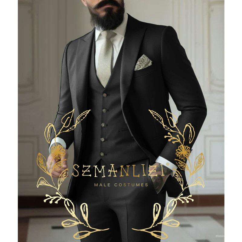 Light green Suits Men Suits 3  – Men Formal Wear Dress recenzja i cena