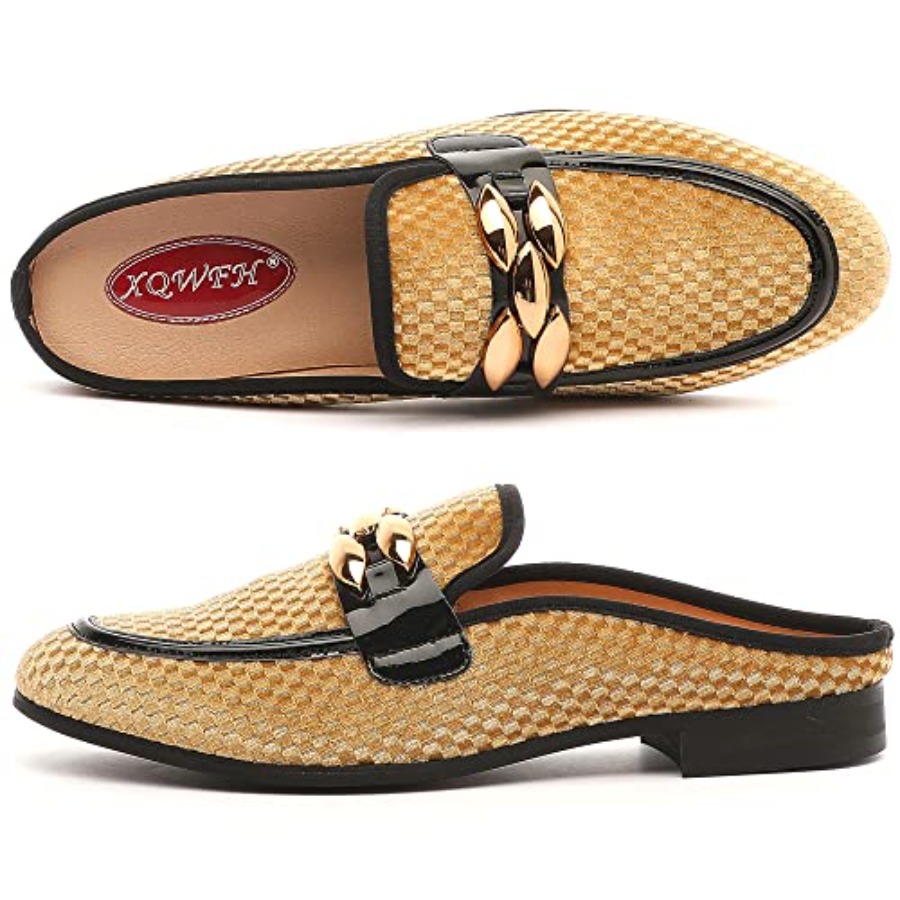 Men's Slip-on Mule Sandals Loa – Men'S Formal Wear Slippers recenzja i cena
