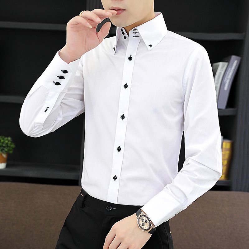 Spring Autumn Men's Executive  – Men Formal Wear In Summer recenzja i cena