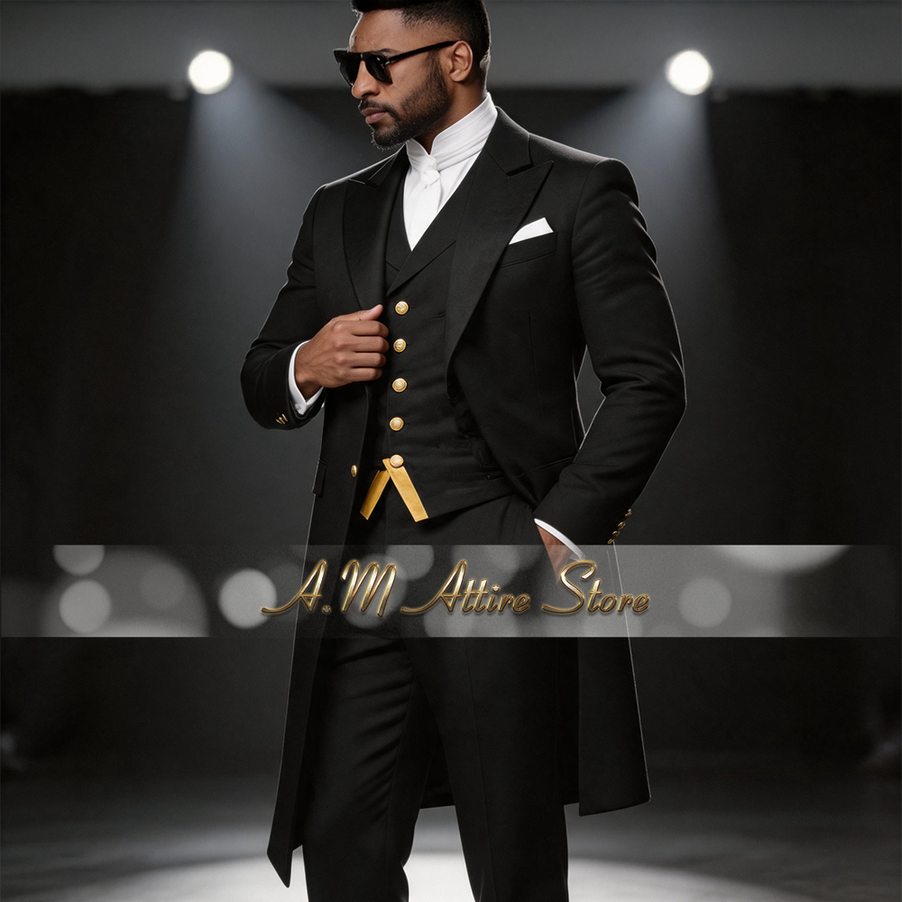 Wedding Suit for Men Blue 3-Pi – Formal Wear For Men In Wedding recenzja i cena