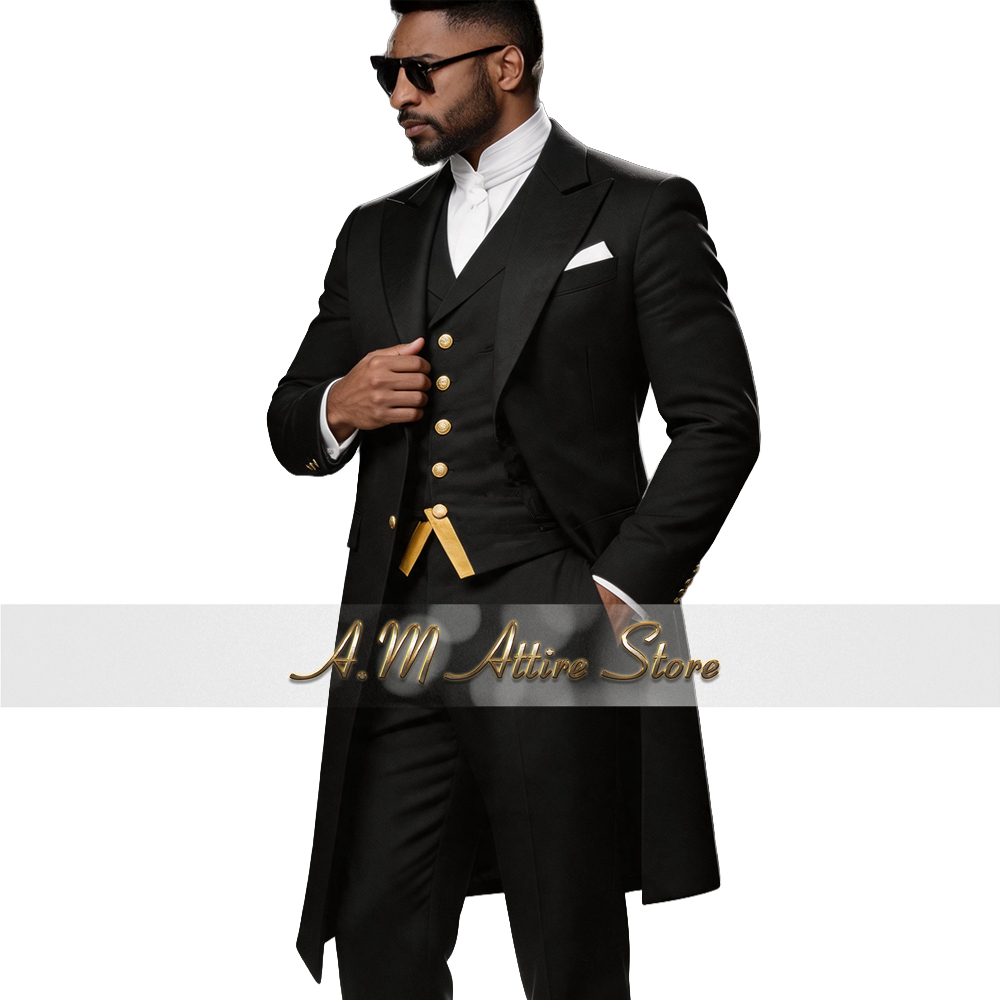 Wedding Suit for Men Blue 3-Pi – Formal Wear For Men In Wedding recenzja i cena