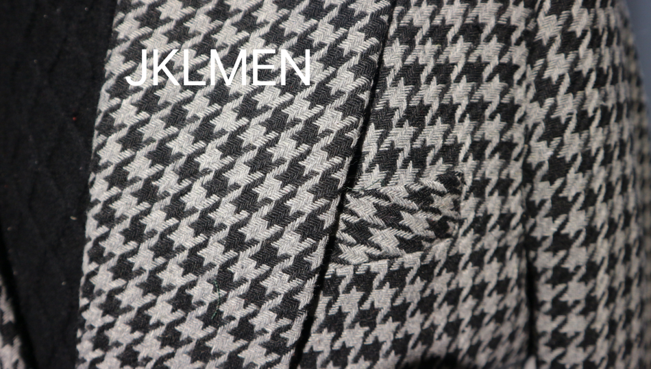 Houndstooth Mens Suits 2PCS We – Formal Wear For Men In Wedding recenzja i cena