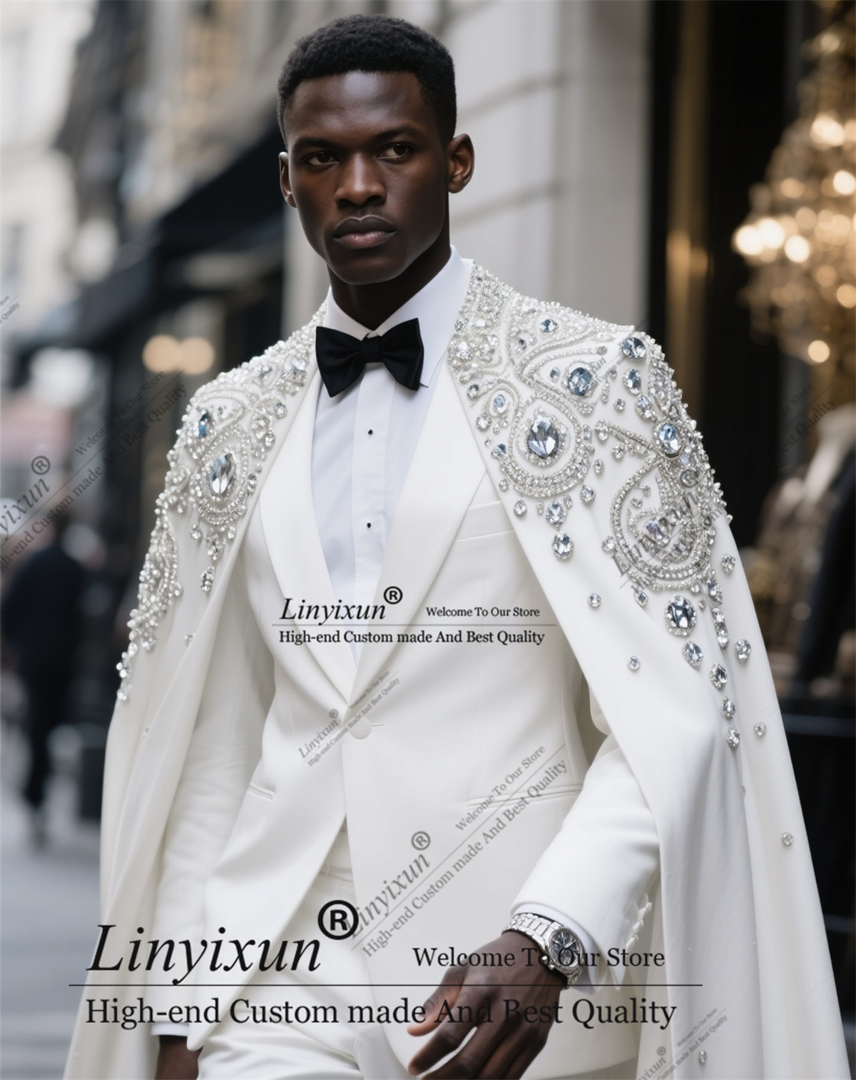 High-end Fashion Diamond Men S – Formal Wear For Men In Wedding recenzja i cena