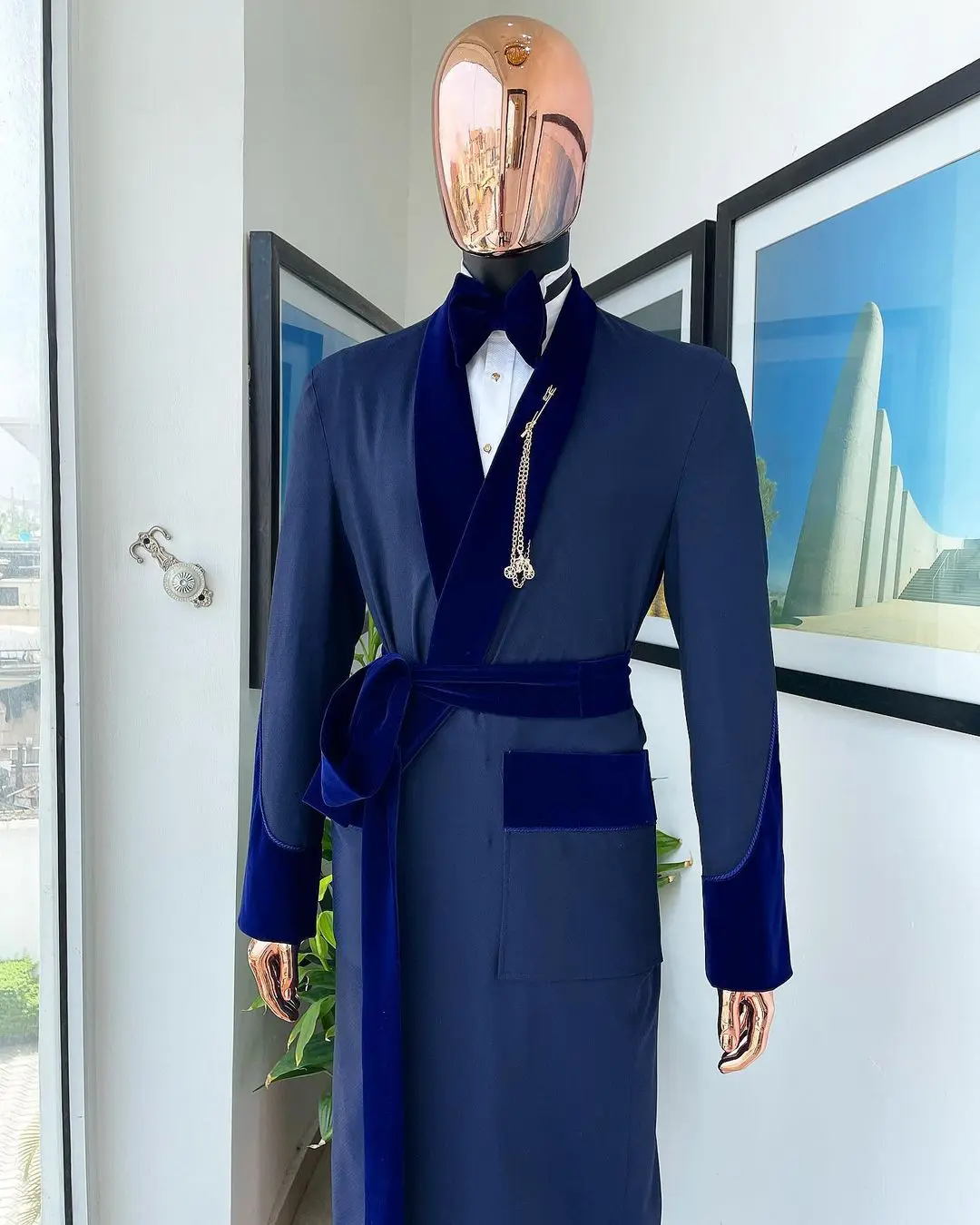 Tailor Made Royal Blue Men Sui – Formal Wear For Men In Wedding recenzja i cena